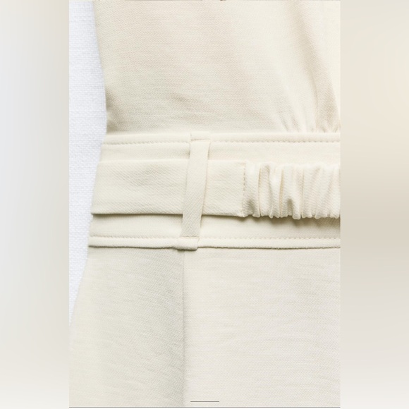 Zara Belted Jumpsuit With Gold Buttons. New With Tags. - Picture 11 of 11